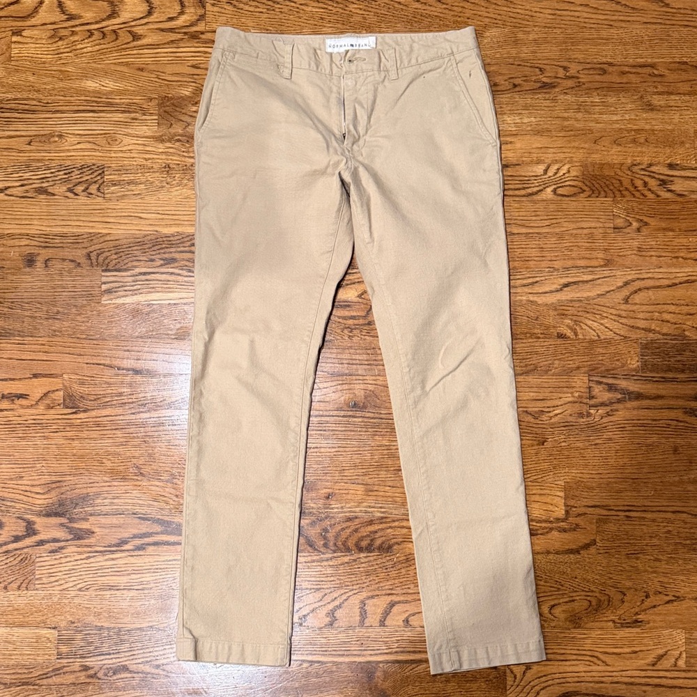 The Normal Brand Men's Tan Chinos